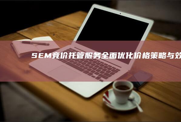 SEM竞价托管服务：全面优化价格策略与效果